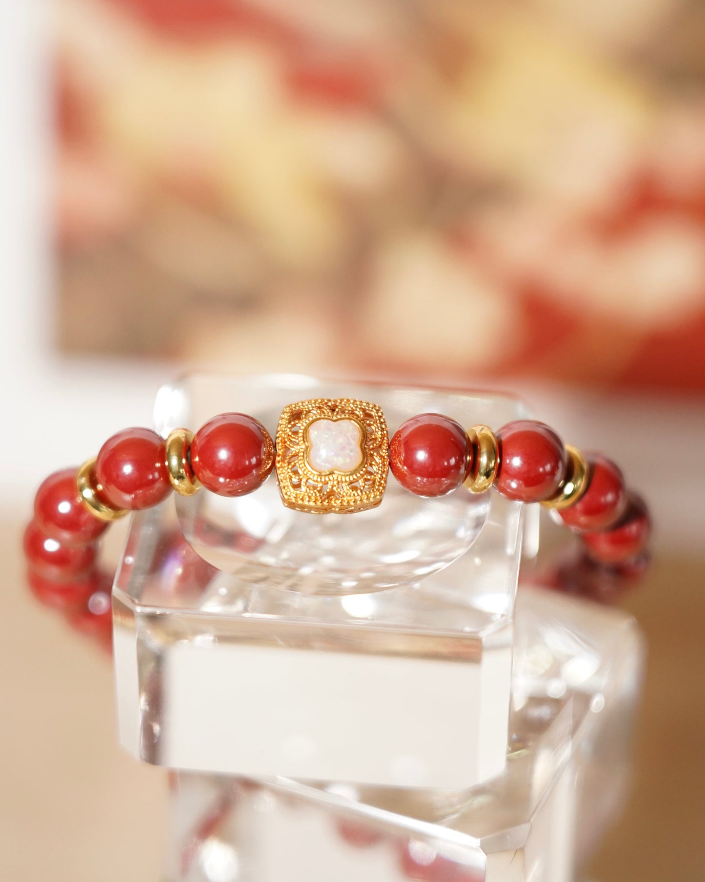 Hand Polished Red Cinnabar
